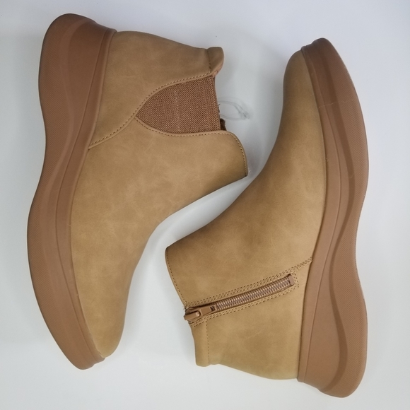 NWOT Naturalizer Genn-Swerve ankle booties, tan/light brown, women's 6.5 - Picture 16 of 16